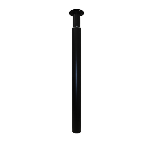 50x700-1100mm Round Black Table Leg