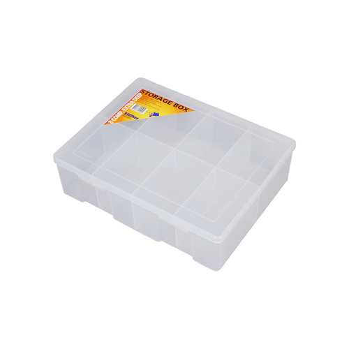 Clear Compartment Boxes (8 Compartment) 35