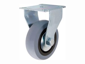 3-Inch Medium Duty Rigid Caster, 121-lb Load Capacity