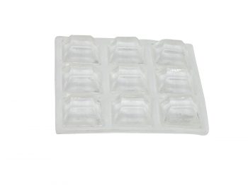 1/2-Inch SurfaceGard Clear Adhesive Bumper Pads, 9-Count