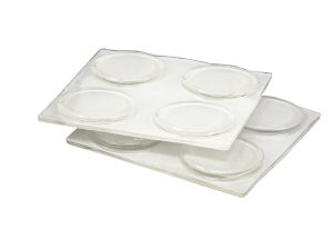 3/4-Inch SurfaceGard Clear Adhesive Bumper Pads, 8-Count