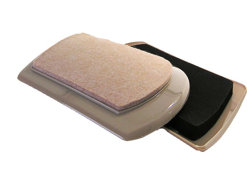 5-5/8-Inch x 8-1/4-Inch Heavy Duty, Reusable Felt Furniture Mover Pads, Beige, 4-Pack