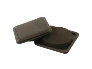3-Inch Reusable, Slide Glide Furniture Mover Pads, Black, 4-Pack