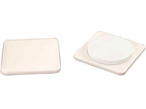 3-Inch Reusable, Slide Glide Furniture Mover Pads, White, 4-Pack