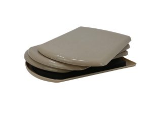 5-3/4-Inch x 8-Inch Reusable, Slide Glide Furniture Mover Pads, Beige, 4-Pack