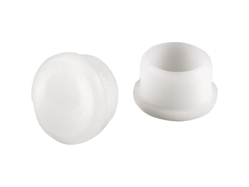 Round Internal Patio Furniture Insert Tips, 3/4-Inch, 4-Pack, White