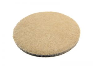3-Inch Heavy Duty Self-Adhesive Felt Furniture Pads, 4-Pack, Beige