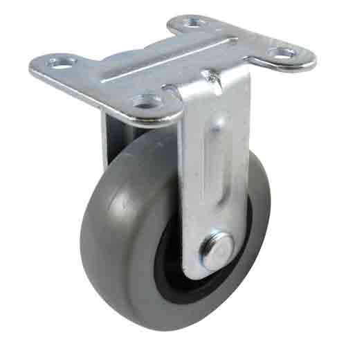50mm Grey Rubber G1 Series Castors 40kg 1