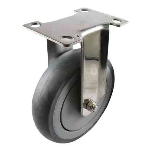 125mm Grey Rubber G7 Series Castors 100kg