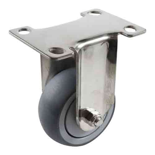 75mm Grey Rubber G7 Series Castors 80kg 1