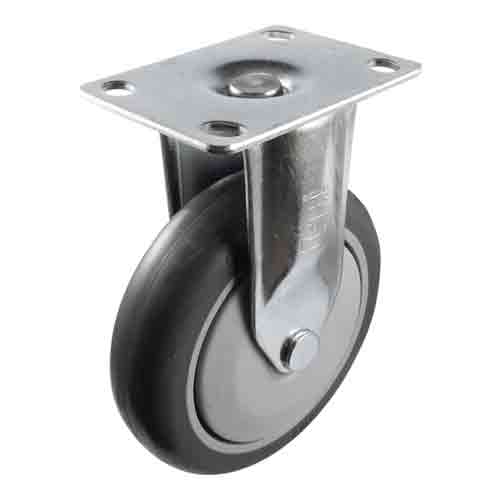 125mm Grey Rubber G7 Series Castors 100kg
