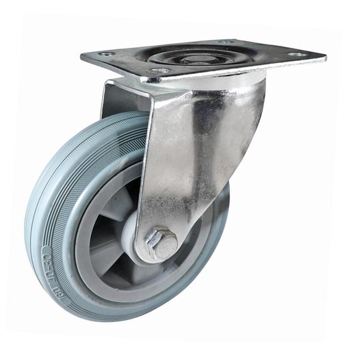 160mm Grey Rubber I4 Series Castors 160kg
