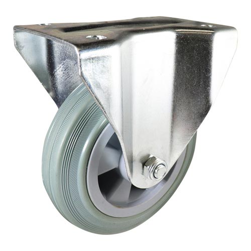 200mm Grey Rubber I4 Series Castors 200kg