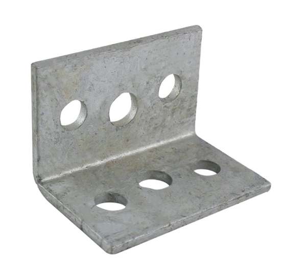 ANGLE BRACKET STURDY - HOT DIP GAL 50x50x75x4mm