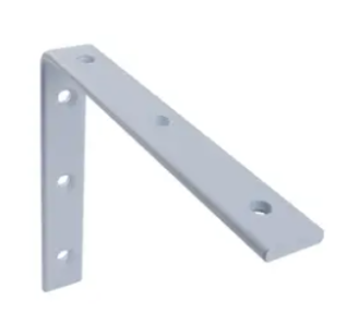 ANGLE BRACKET HEAVY DUTY - WHITE 150x175x25x6mm