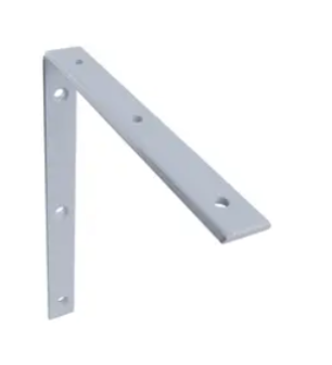 ANGLE BRACKET HEAVY DUTY - WHITE 200x250x25x6mm