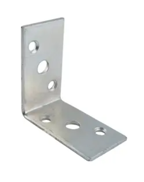 ANGLE BRACKET HEAVY DUTY - ZINC PLATED 75x75x40x3.5mm