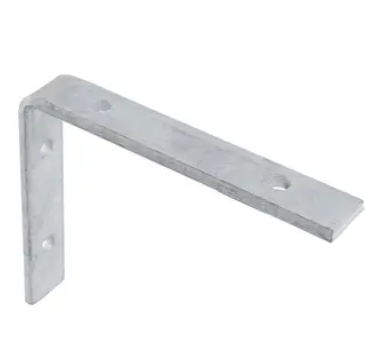 ANGLE BRACKET - HOT DIP GAL 125x100x20x5mm