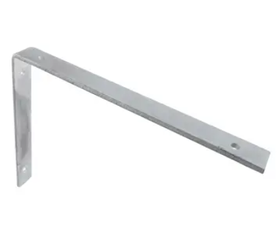 ANGLE BRACKET - HOT DIP GAL 250x200x25x5mm