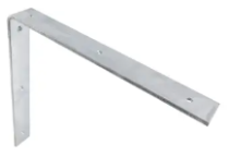 BRACKET ANGLE H/DUTY 300X300X40X6MM GALV 