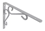BRACKET H/DUTY SCROLL 300X300X28X3.5MM