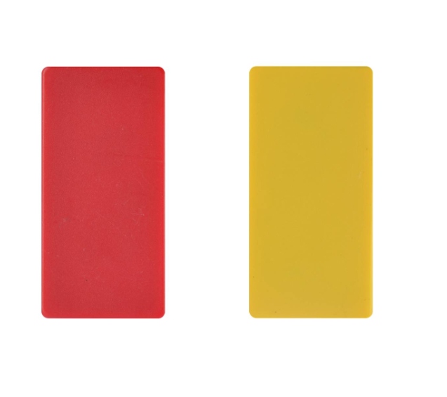 MAGNET YELLOW&RED STRONG