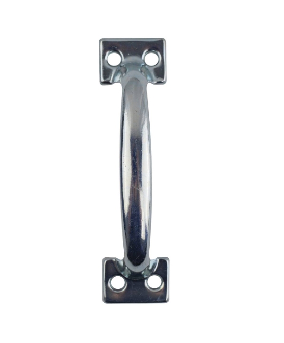 Handle Front fix 125mm Steel Pk1