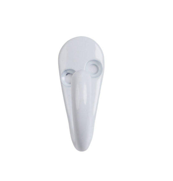 Robe Hook White PK5