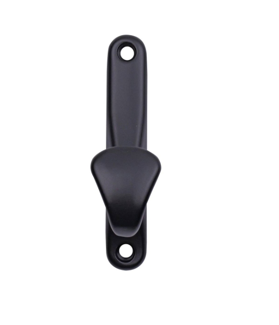 Bull Nose Hook - Matt Black
