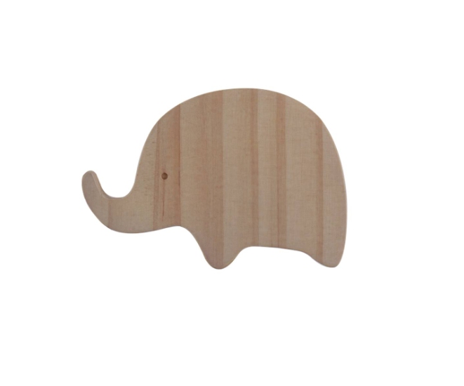 Kids Animal Hook - Elephant FSC100%