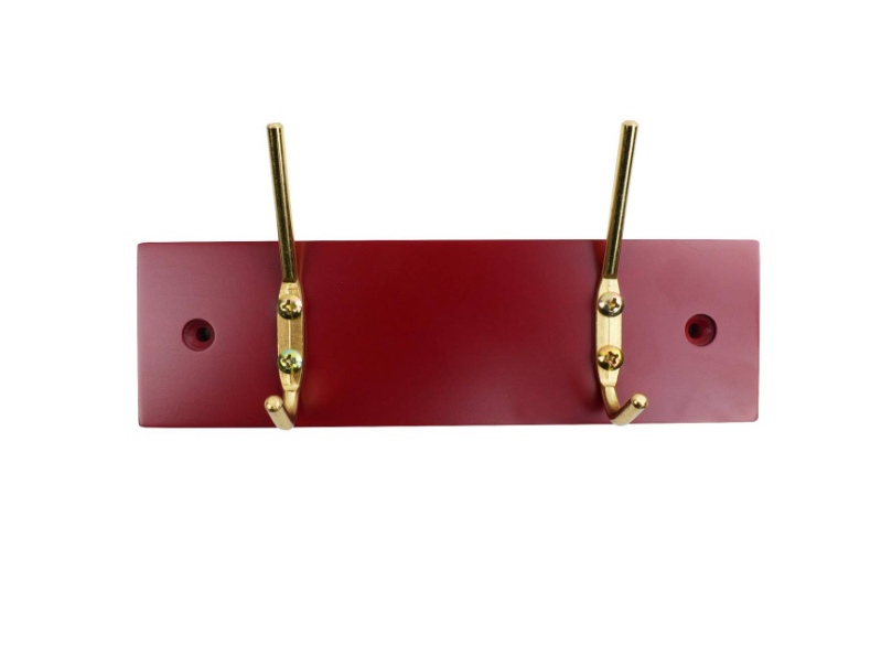 Budget Hookrail - Mahog w/ Brass H&C 2 FSC100%