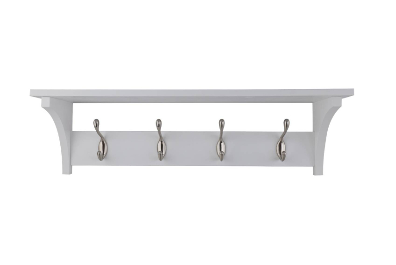 Shelf Combo - White w/ S/Nick HD H&C 4 FSC100%