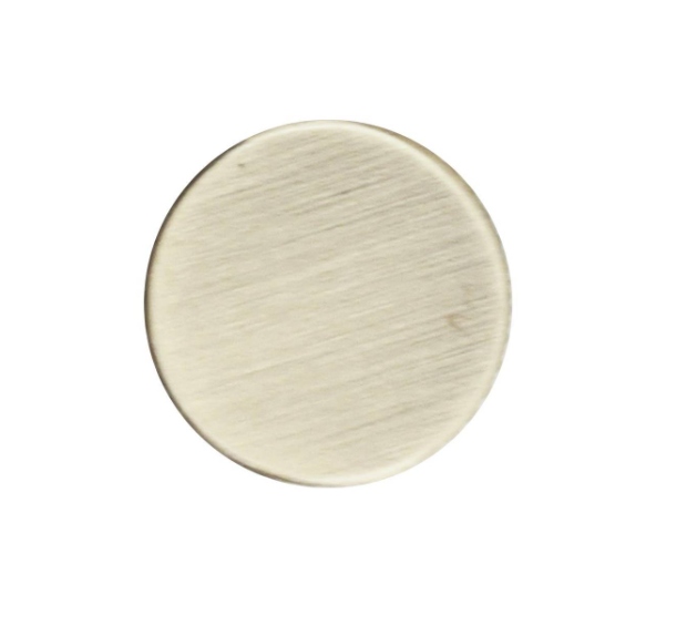 Medium Cabinet Knob Knurled Antique Brass Pk2