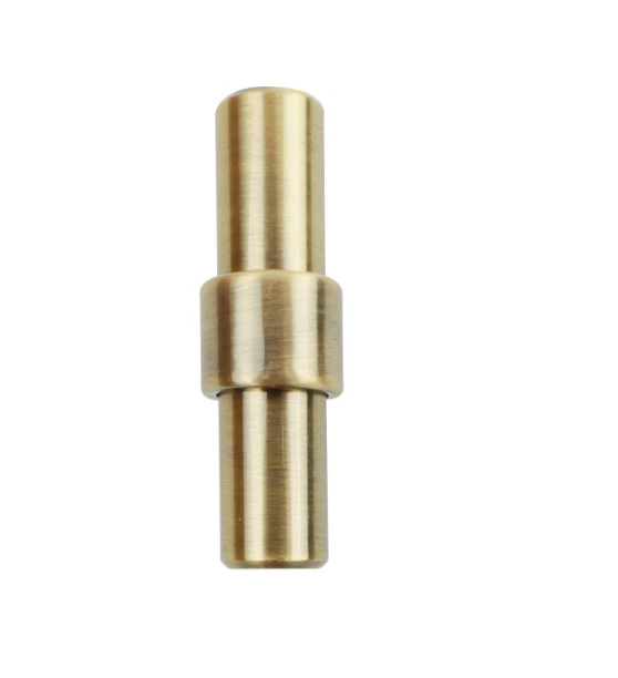 T Handle Smooth Antique Brass Pk2
