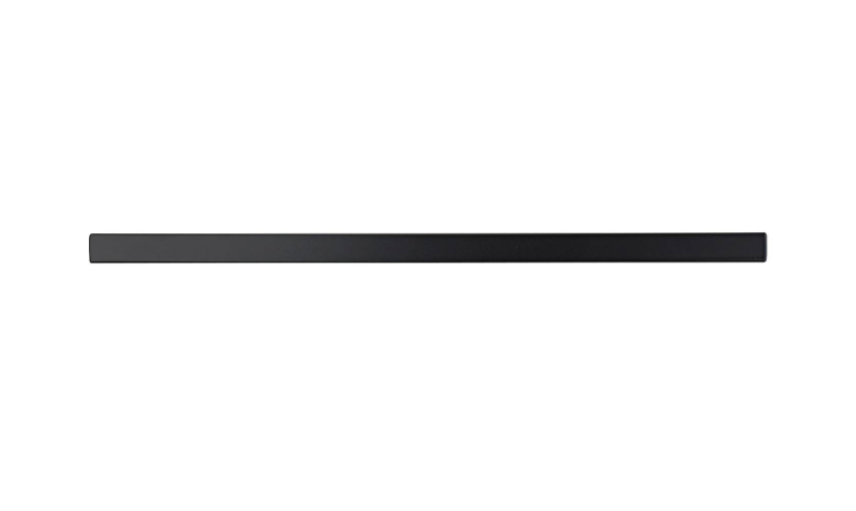 T Bar Handle 224mm Square Black Pk2