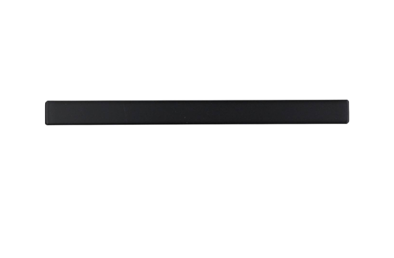 T Bar Handle 96mm Square Black Pk2