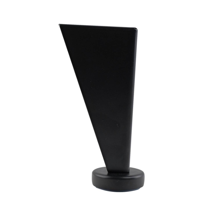 METAL ANGLE LEG 150MM BLACK