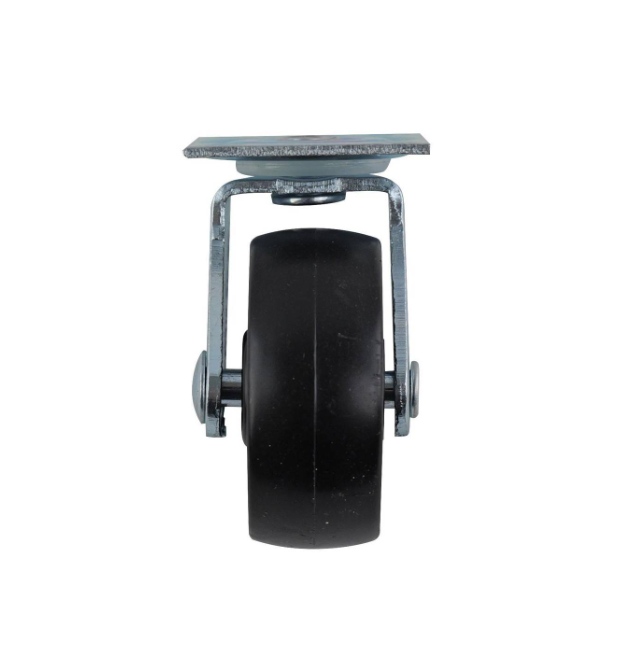 Castor Swivel Plate 40mm Black PK2