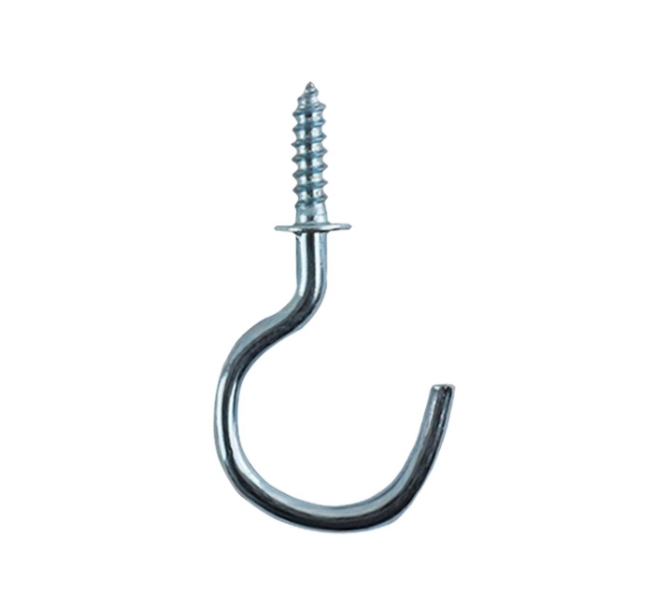 Cups Hooks Shouldered 30mm BZP PK15