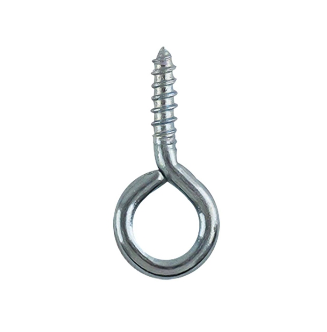 Screw Eyes 50mm Zinc Plated PK20