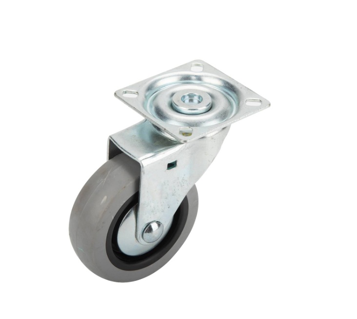 - Heavy Duty Swivel TPR 75mm, 55kg