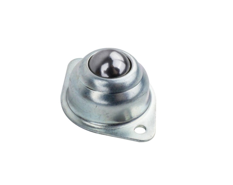 Steel wheel 15,8mm, zinc plated, steel ball, 40kg