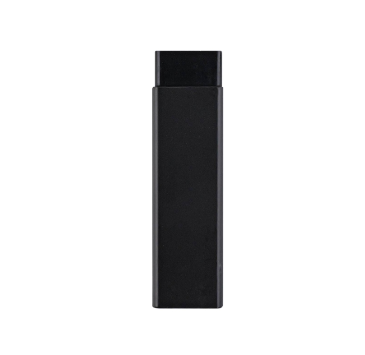 Door Stop Projection Square Black PK1