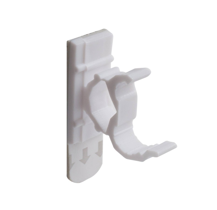 WALLGARD REMOVABLE CABLE CLIP HOOK 5 PK MED WHITE