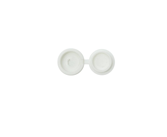 SCREW COVER CAPS - NO.6-8 WHITE