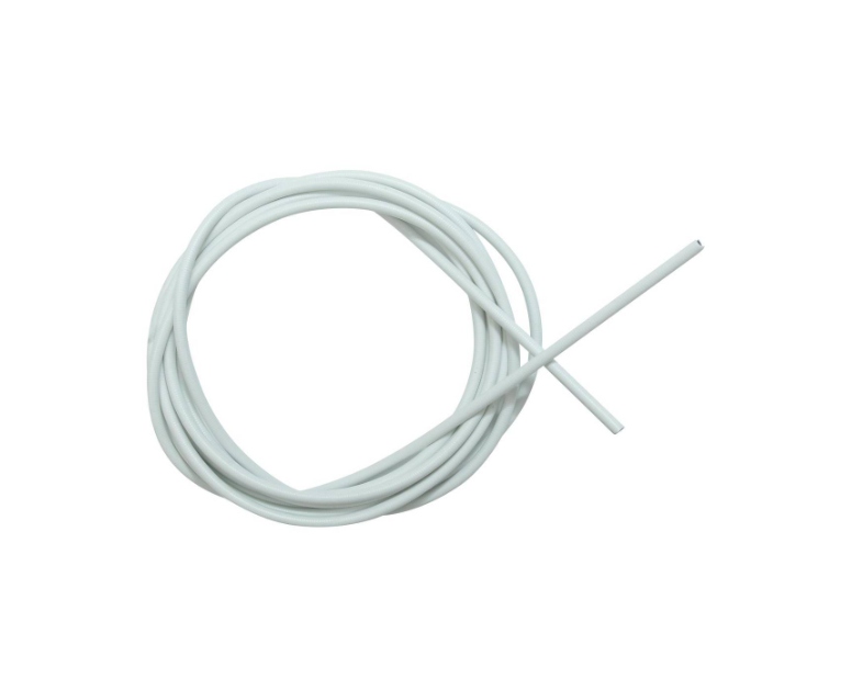 WHT CURTAIN WIRE + HOOK/EYES