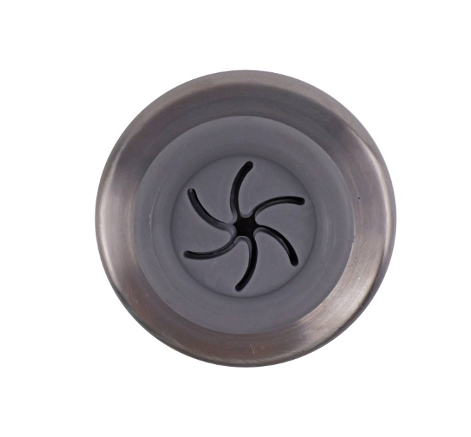 Cloth Holder Self Adhesive Metal Silver PK1