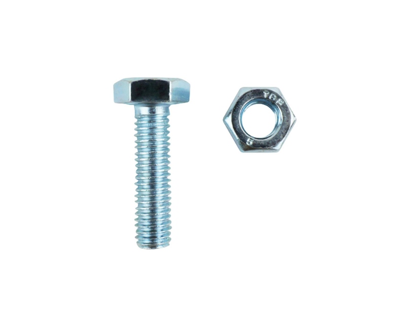 8 X 40 SET SCREWS & NUTS