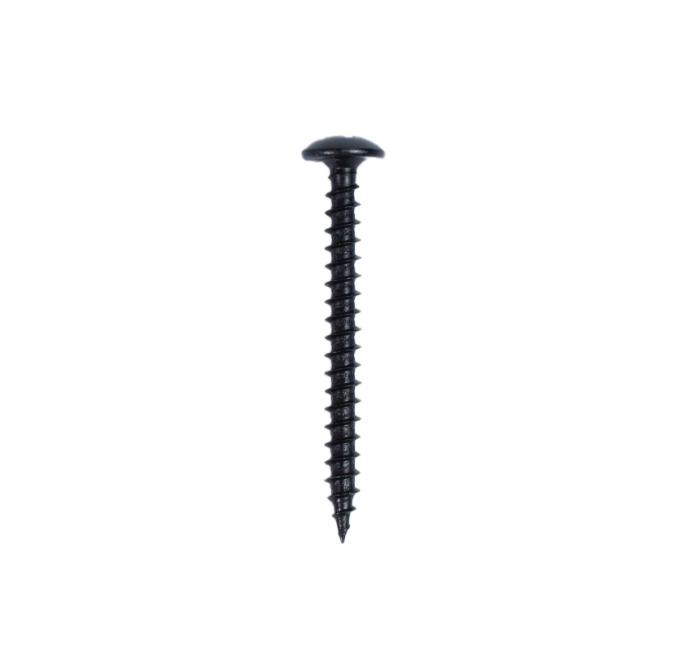 ROUNDHEAD SCREWS - BLACK 1.1/2 X 10