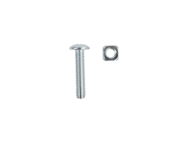 ROOFING NUT & BOLT BZP M8X40MM